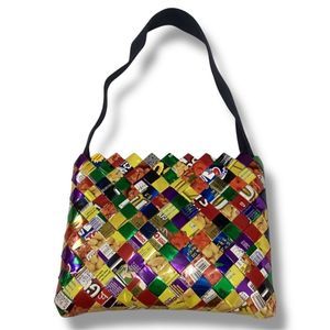 MYO Accessories Candy Wrapper Purse Handbag Clutch Made in Mexico